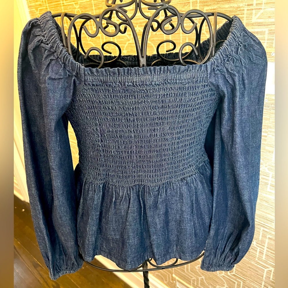 J.Crew Denim Top